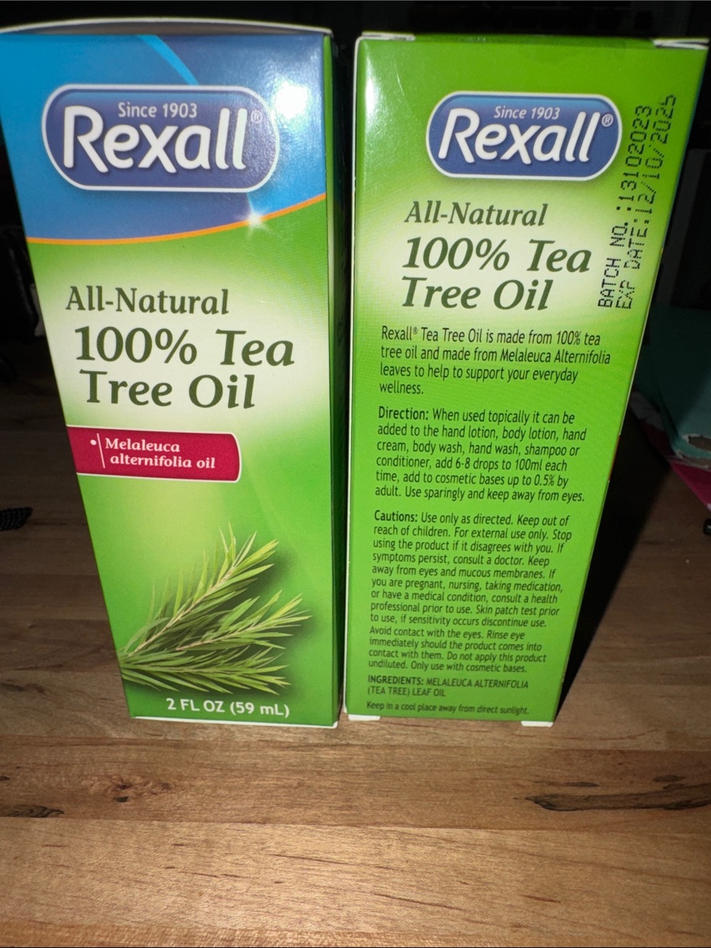 All-Natural 100% Tea Tree Oil - Green